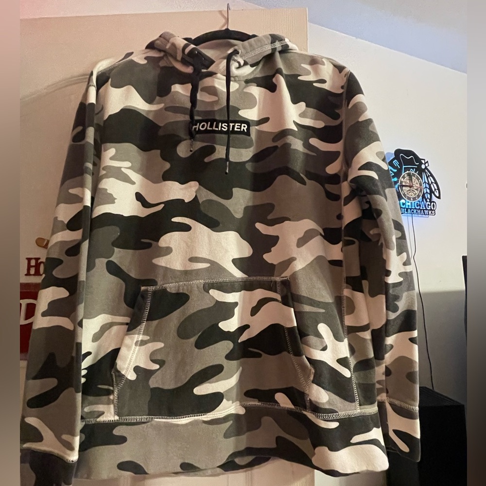 Hollister Camo Hoodie